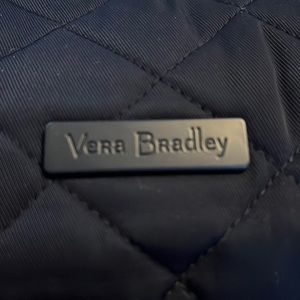 NEW Vera Bradley Classic Navy Performance Twill Cosmetic Bag